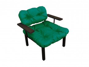 Кресло Дачное зелёная подушка в Александровске - aleksandrovsk.magazinmebel.ru | фото