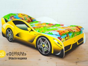 Кровать детская машинка Феррари в Александровске - aleksandrovsk.magazinmebel.ru | фото