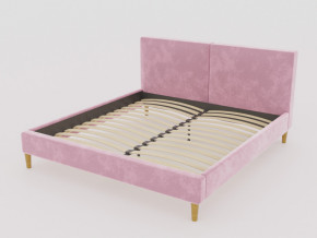 Кровать Линси 1400 розовый в Александровске - aleksandrovsk.magazinmebel.ru | фото